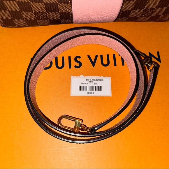 LOUIS VUITTON Damier Ebene Bond Street BB Magnolia. Gently loved. - Picture 11 of 15